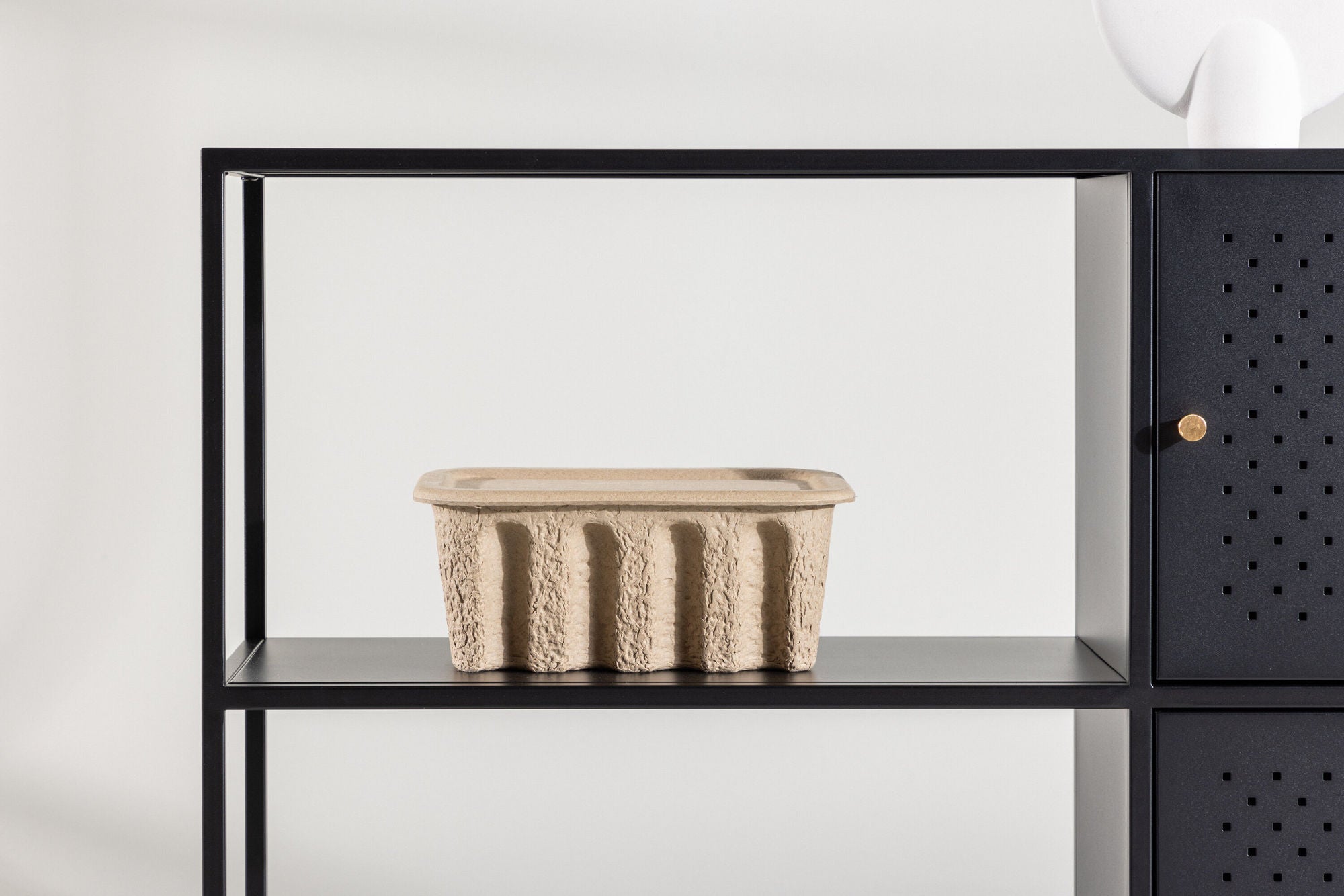 Kommode Salta aus Metall 100cm - Schwarz-Kommoden-Venture Home-le canapé