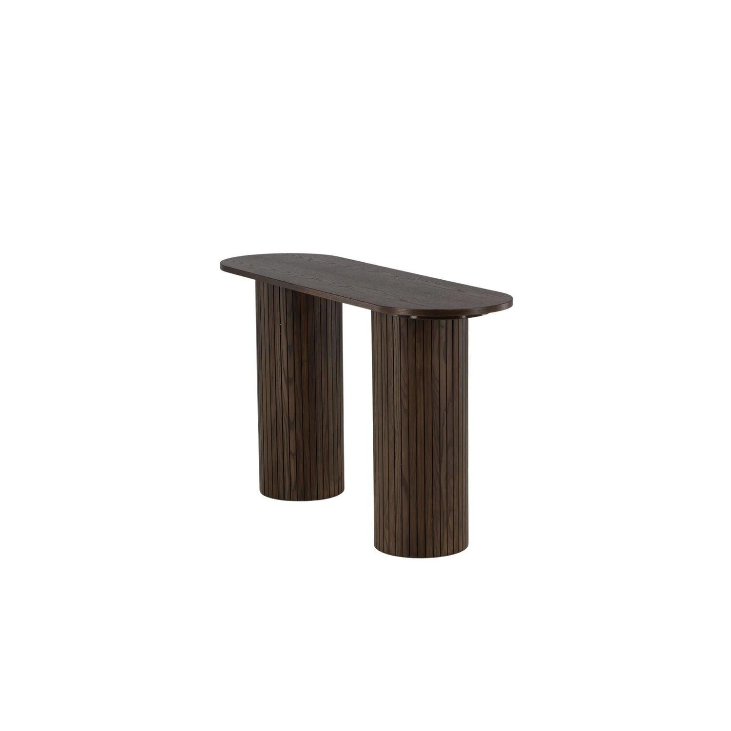 Konsolentisch Bianca 130cm - Mokka-Konsolentisch-Venture Home-le canapé