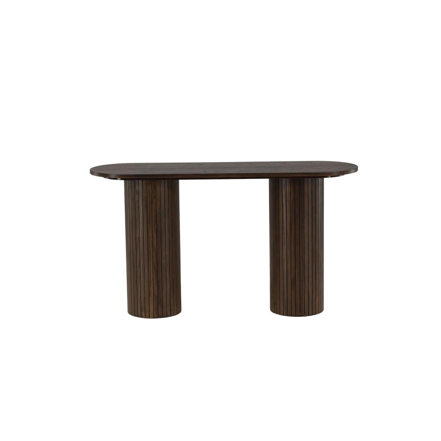 Konsolentisch Bianca 130cm - Mokka-Konsolentische-Venture Home-le canapé