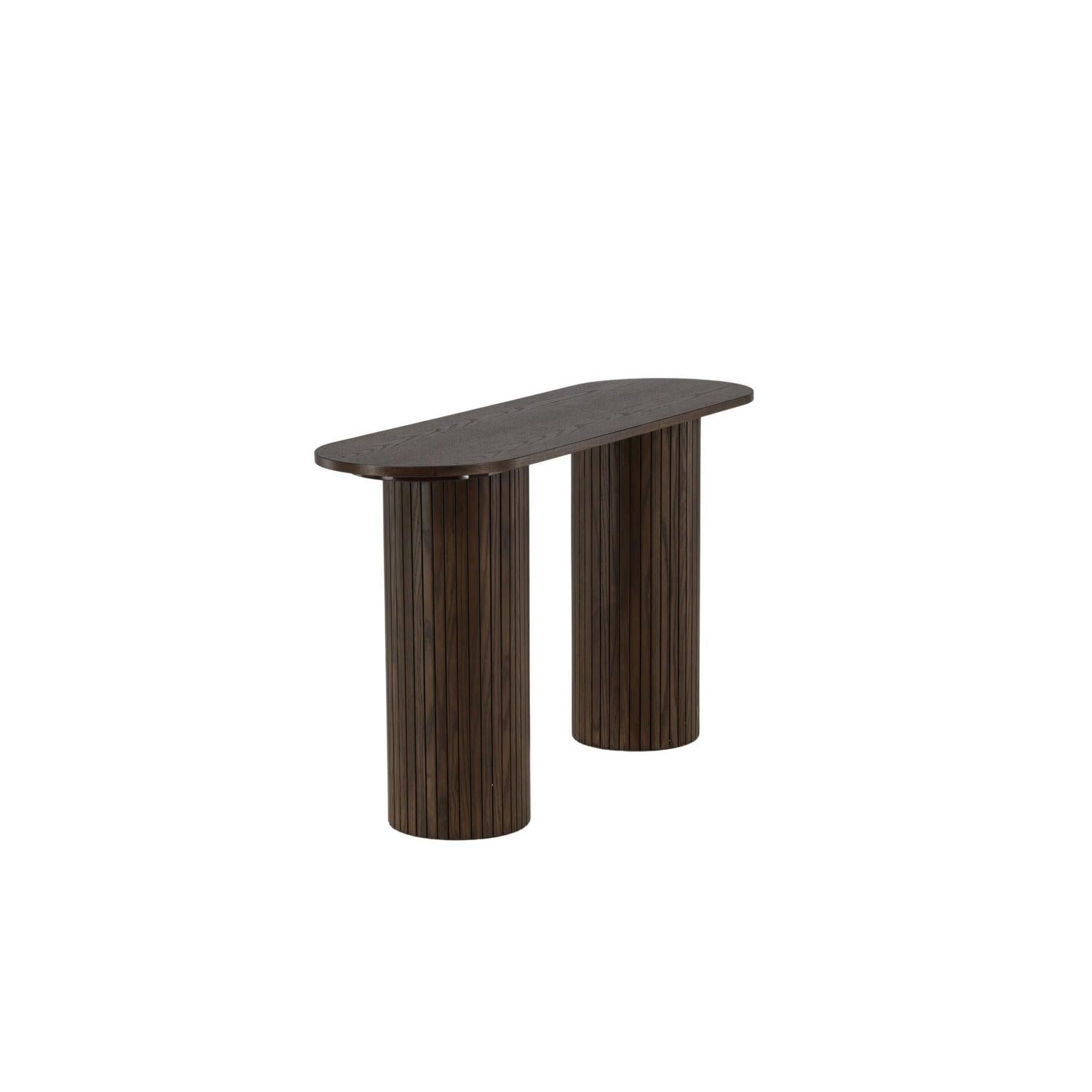 Konsolentisch Bianca 130cm - Mokka-Konsolentische-Venture Home-le canapé