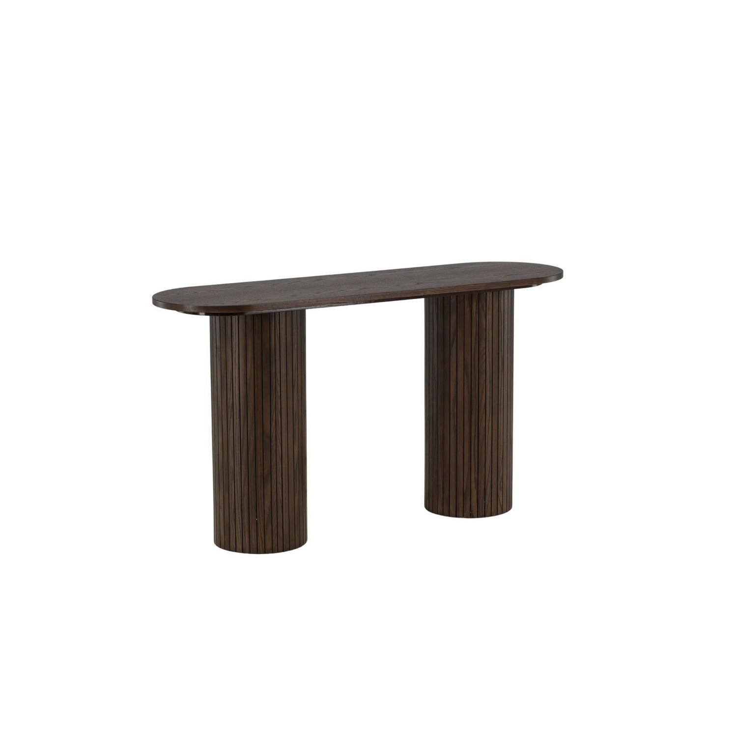 Konsolentisch Bianca 130cm - Mokka-Konsolentische-Venture Home-le canapé