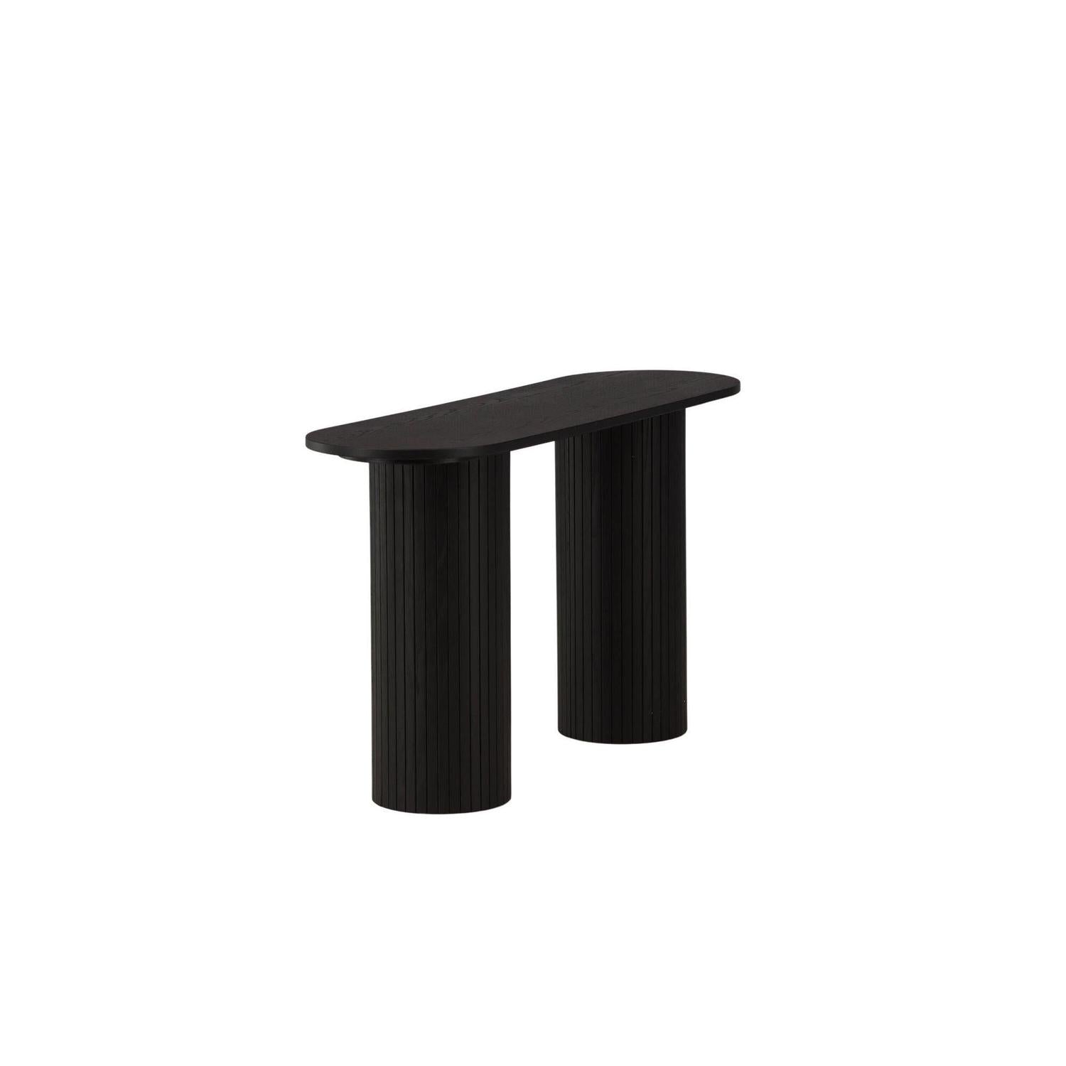 Konsolentisch Bianca 130cm - Schwarz-Konsolentisch-Venture Home-le canapé