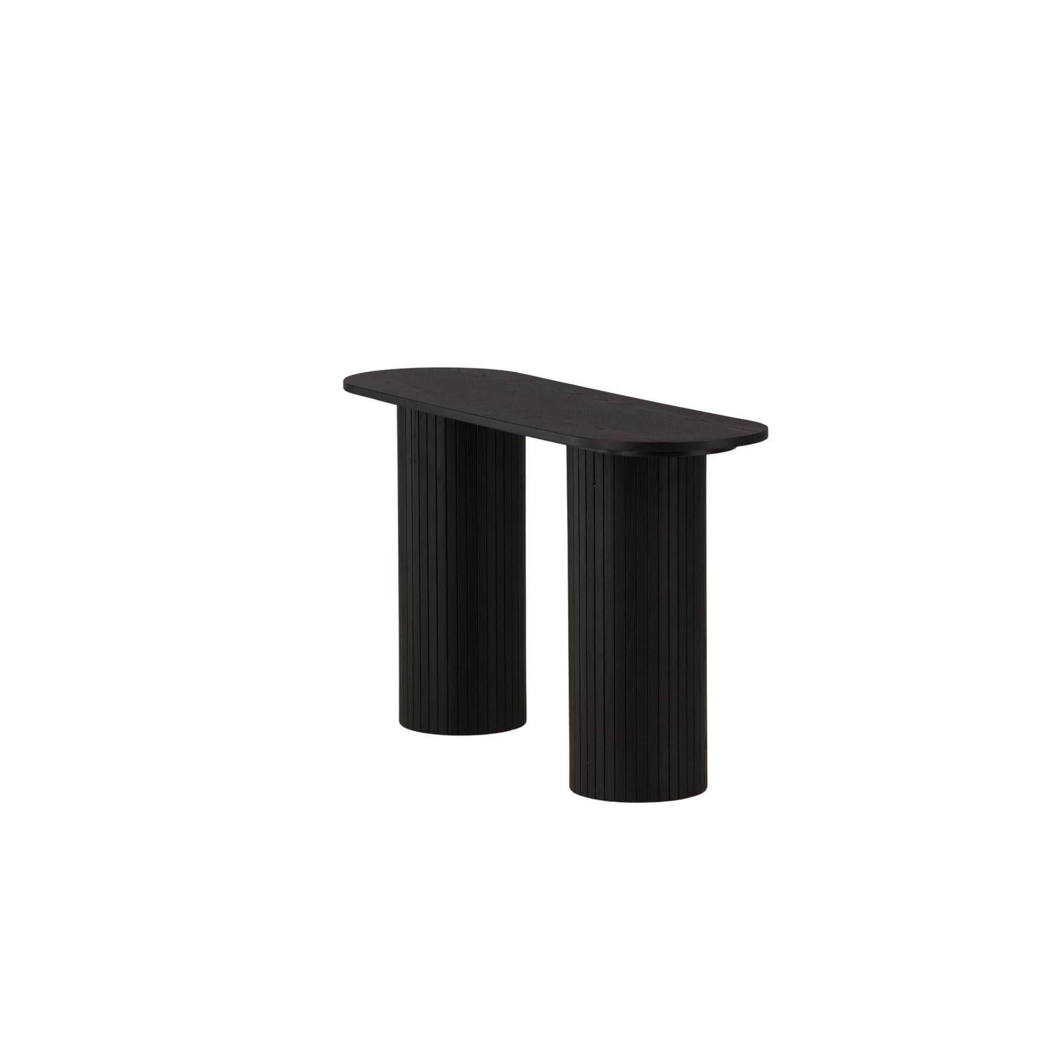 Konsolentisch Bianca 130cm - Schwarz-Konsolentisch-Venture Home-le canapé