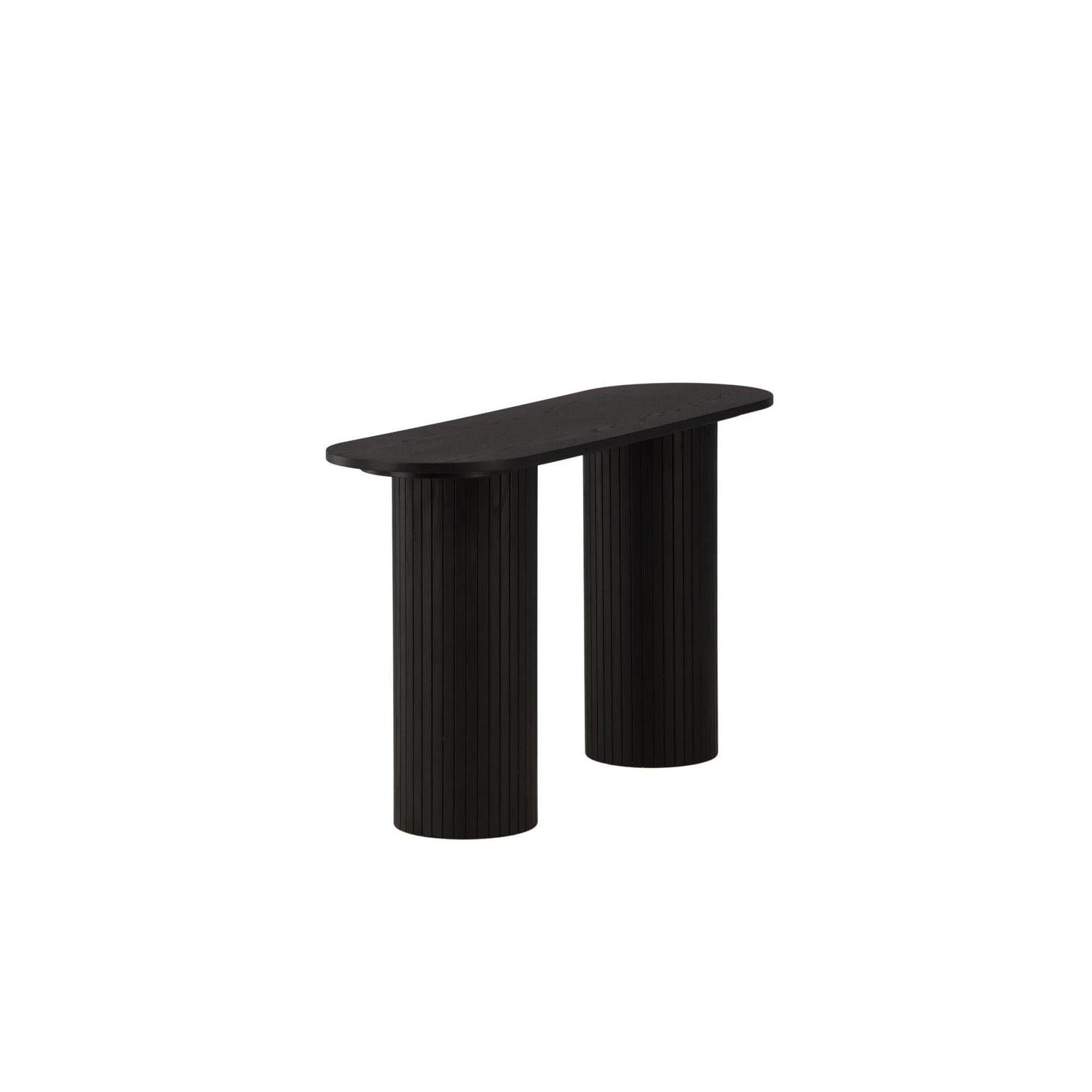 Konsolentisch Bianca 130cm - Schwarz-Konsolentisch-Venture Home-le canapé