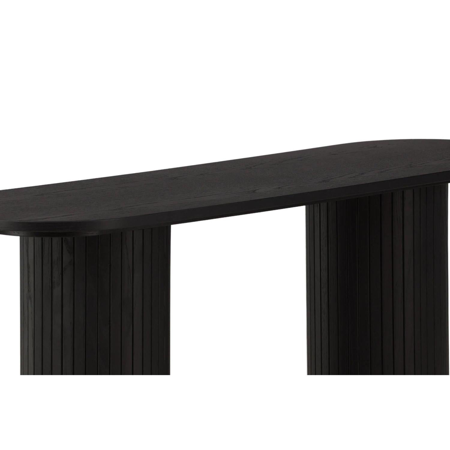 Konsolentisch Bianca 130cm - Schwarz-Konsolentisch-Venture Home-le canapé