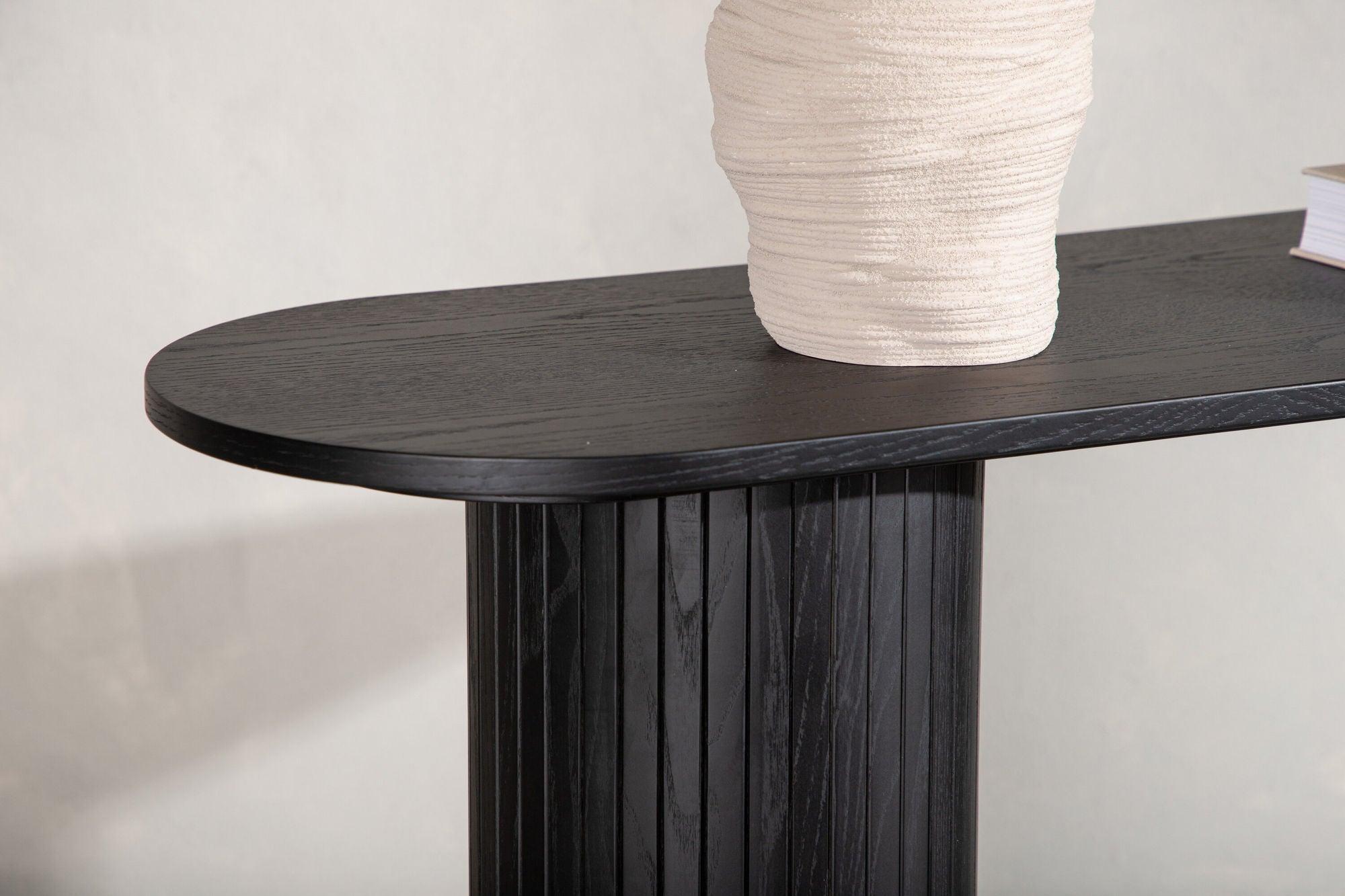 Konsolentisch Bianca 130cm - Schwarz-Konsolentische-Venture Home-le canapé
