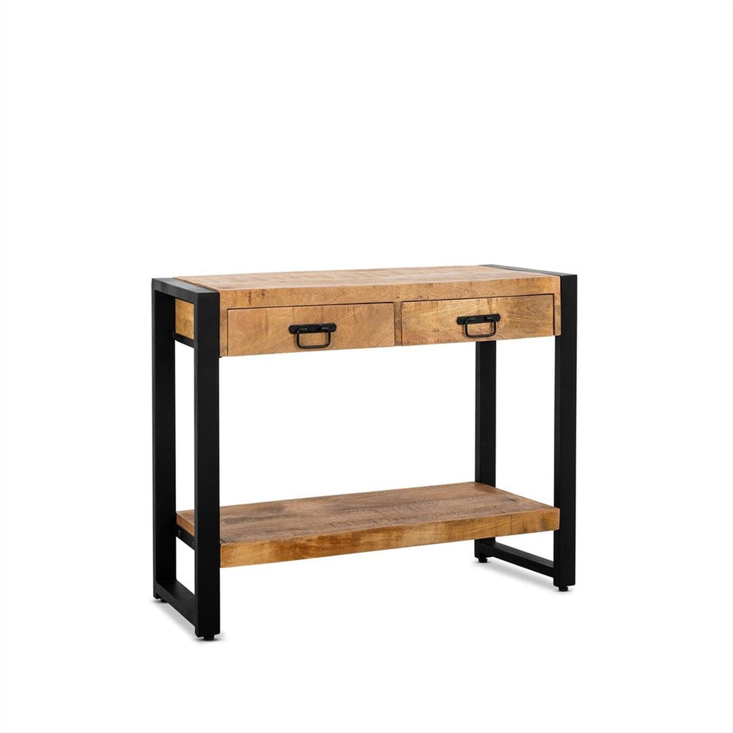 Konsolentisch Britt aus Mangoholz 120cm - Hellbraun-Konsolentische-Benoa-le canapé