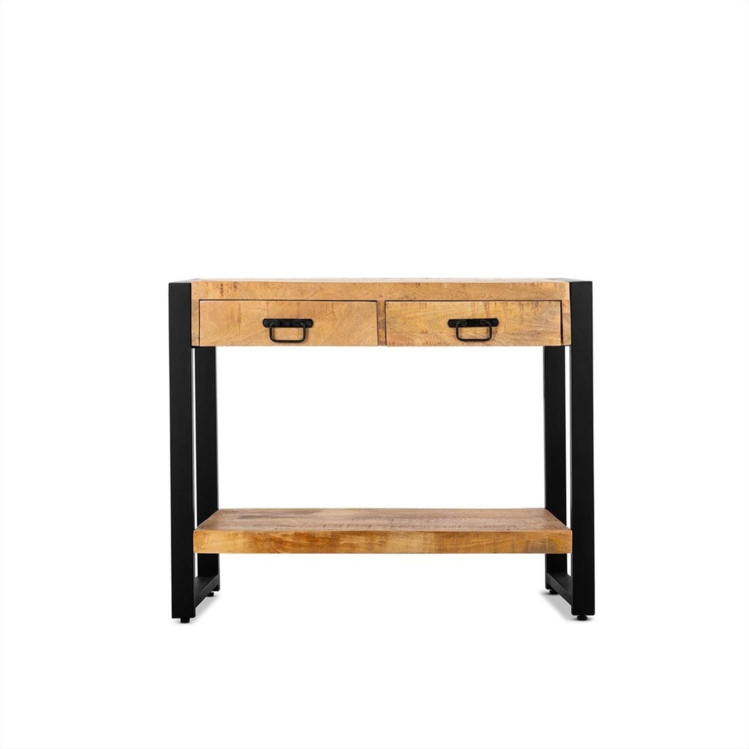 Konsolentisch Britt aus Mangoholz 120cm - Hellbraun-Konsolentische-Benoa-le canapé