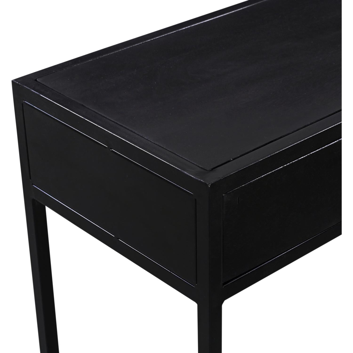 Konsolentisch Kala 120*35cm - Schwarz-Konsolentische-Livingfurn-le canapé
