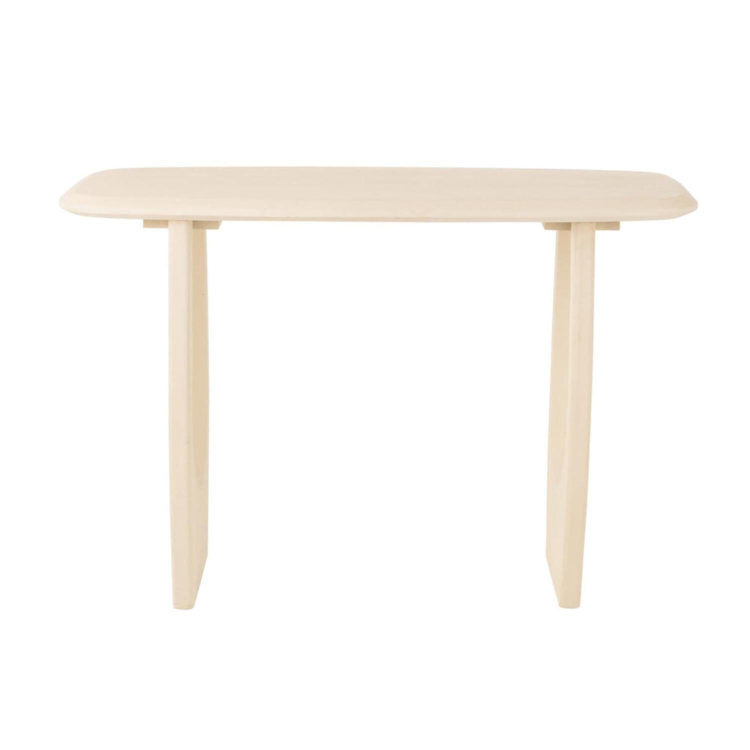Konsolentisch Mark aus Mangoholz - Beige-Konsolentisch-J-Line-le canapé