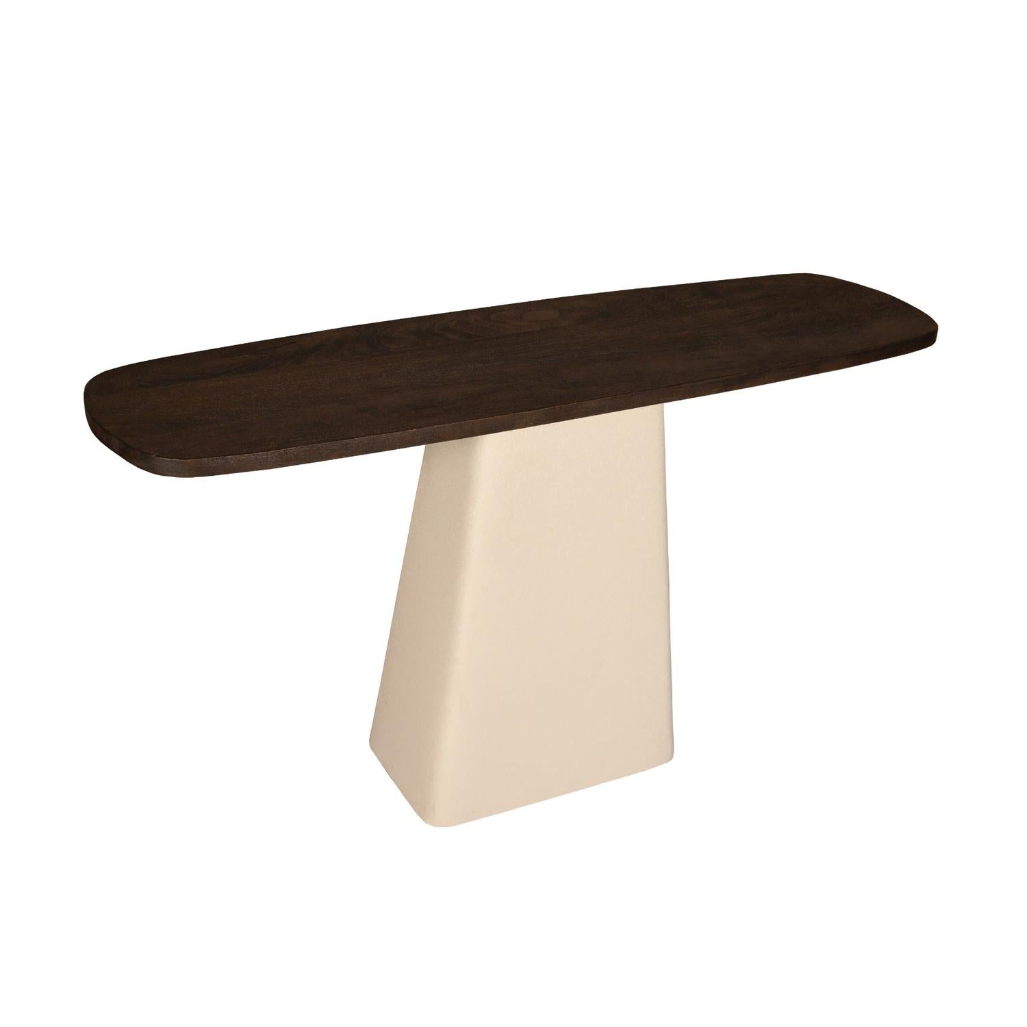 Konsolentisch Marron aus Mangoholz 140cm - Braun-Konsolentische-Livingfurn-le canapé
