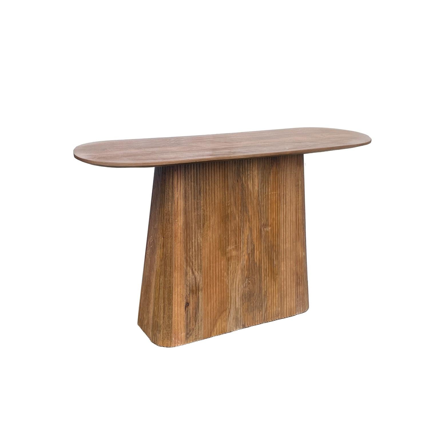 Konsolentisch Salvator aus Mangoholz 140cm - Braun-Konsolentische-Livingfurn-le canapé