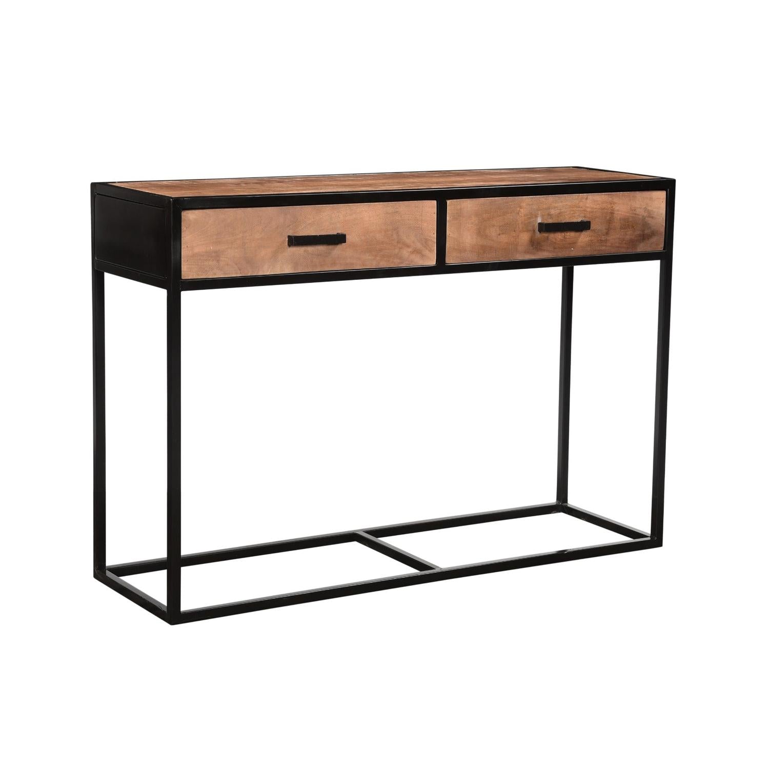 Konsolentisch Sturdy 120*35cm - Hellbraun-Konsolentisch-Livingfurn-le canapé