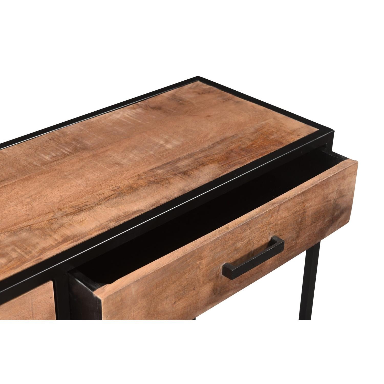 Konsolentisch Sturdy 120*35cm - Hellbraun-Konsolentisch-Livingfurn-le canapé