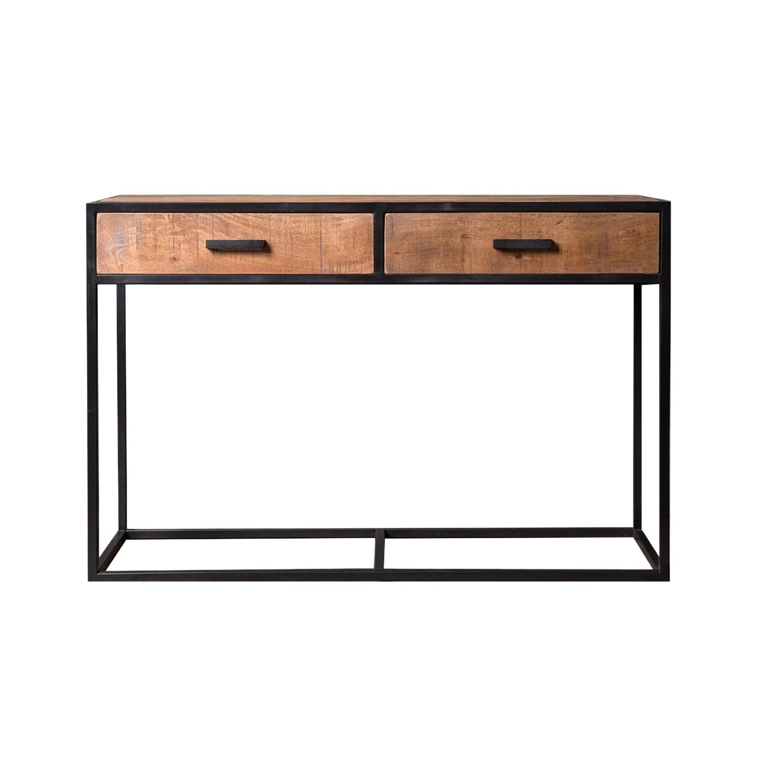 Konsolentisch Sturdy 120*35cm - Hellbraun-Konsolentisch-Livingfurn-le canapé