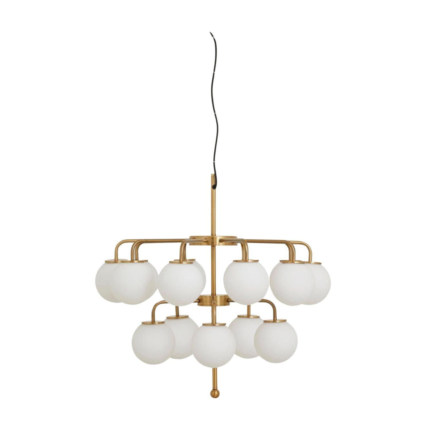 Kronleuchter Palma - Messing/Weiß-Hängelampen-Nordal A/S-le canapé