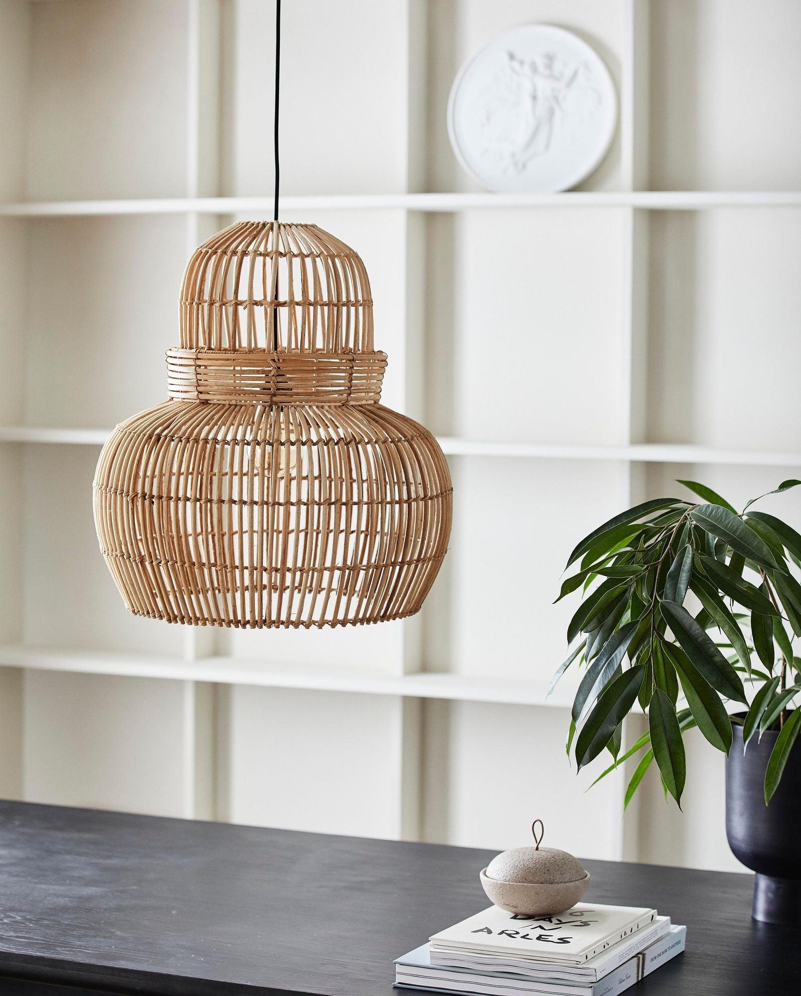 Lampenschirm BUDVA - Rattan-Lampenschirme-Nordal A/S-le canapé
