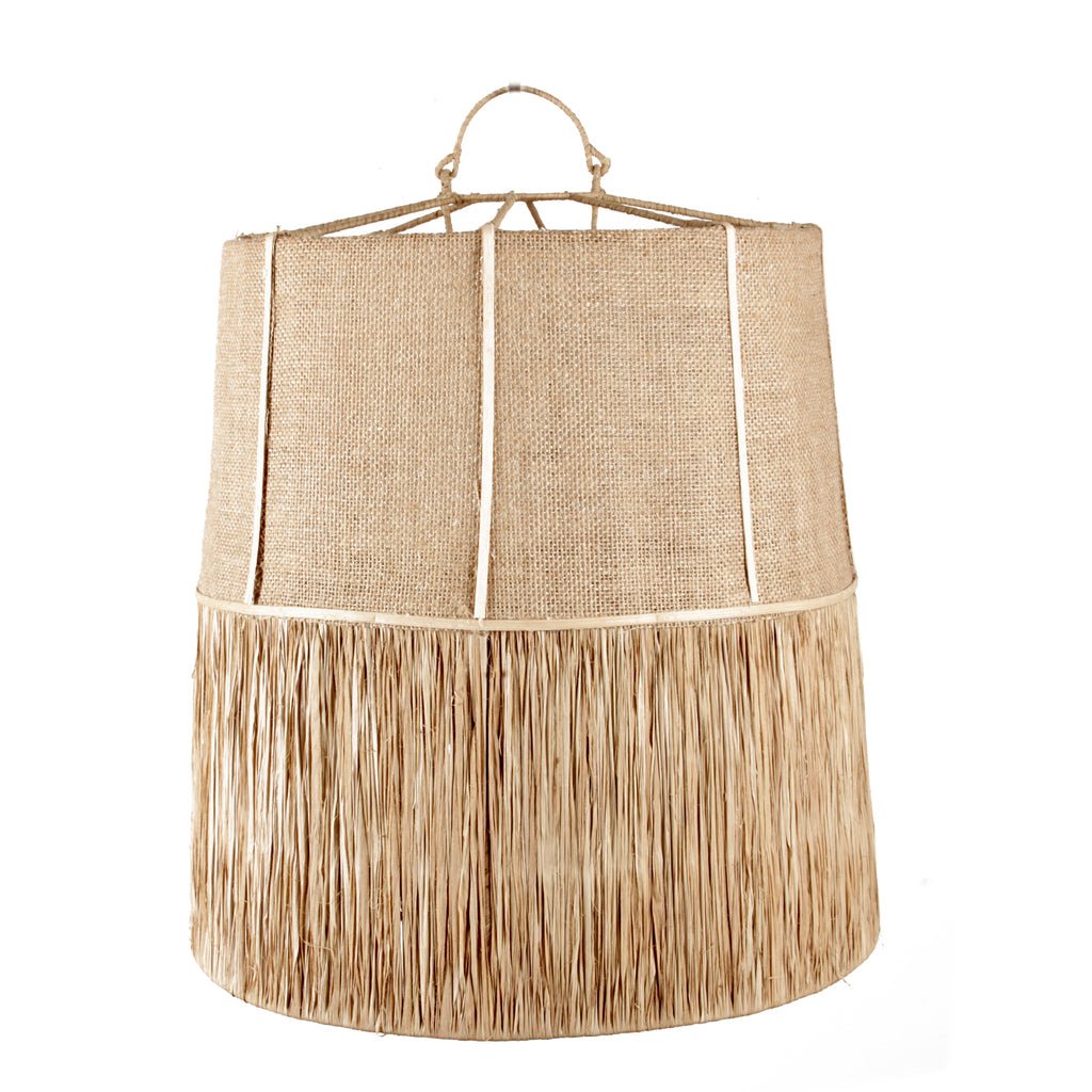 Lampenschirm Raffia JuteLampenschirm