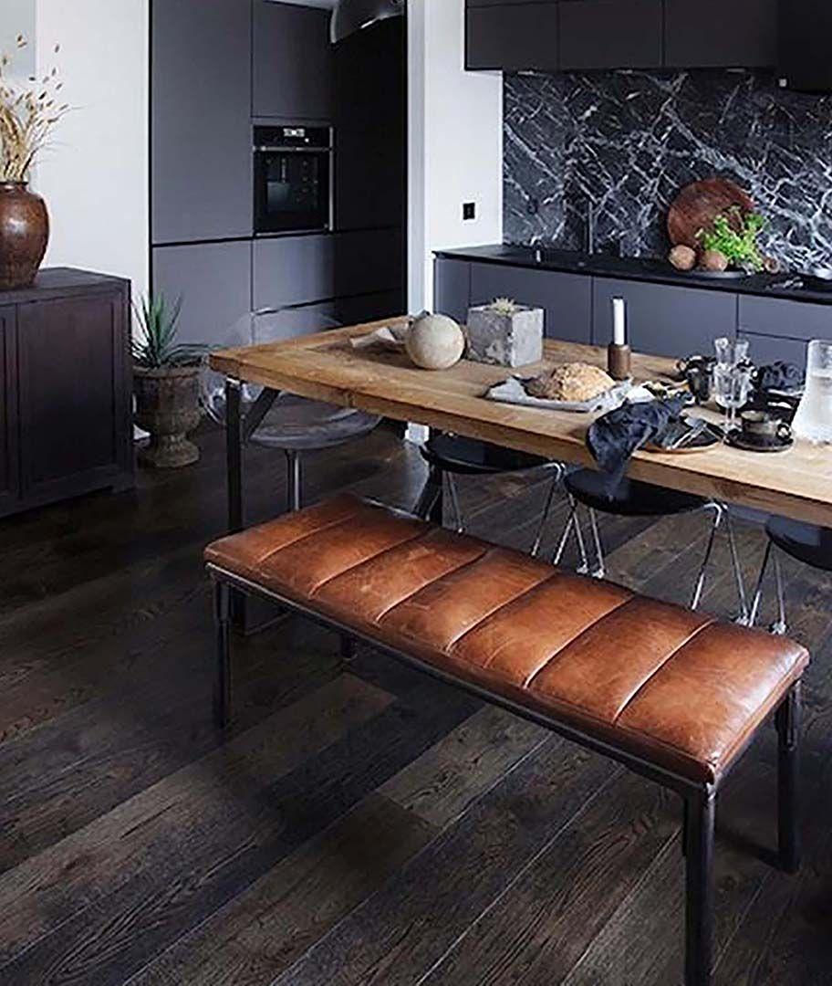 Lederbank Sean-Bänke-Trademark Living-le canapé