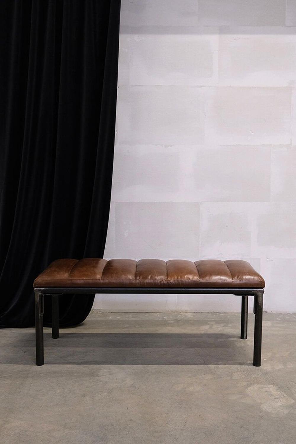 Lederbank Sean-Lederbänke-Trademark Living-le canapé