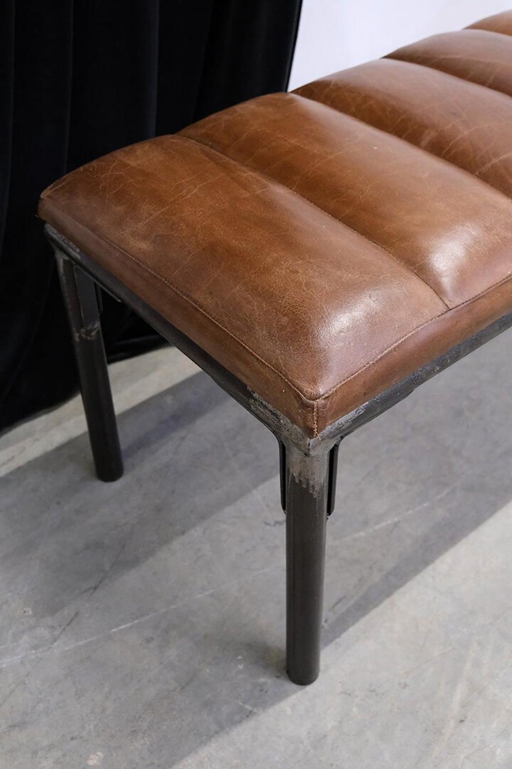 Lederbank Sean-Lederbänke-Trademark Living-le canapé