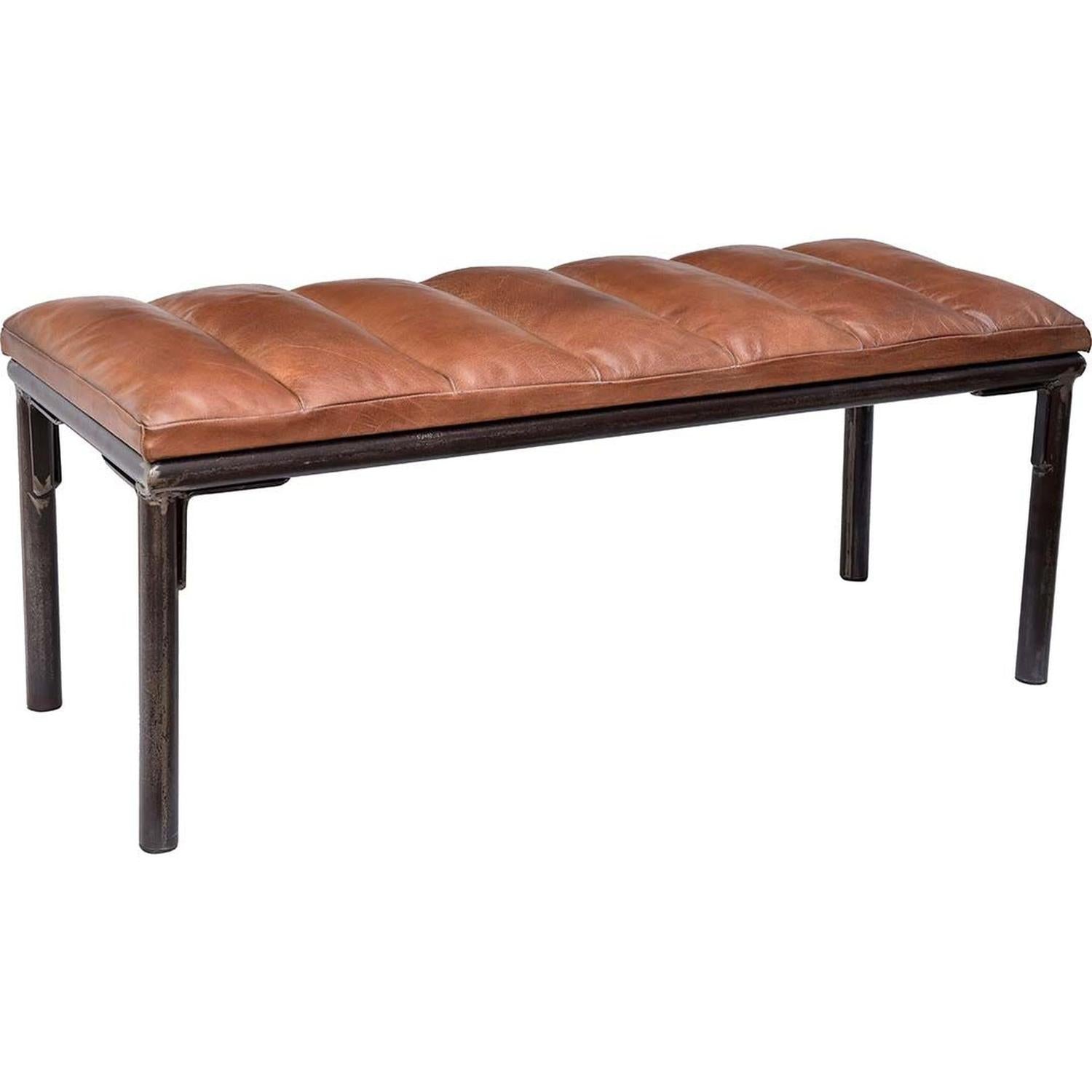 Lederbank Sean-Lederbänke-Trademark Living-le canapé