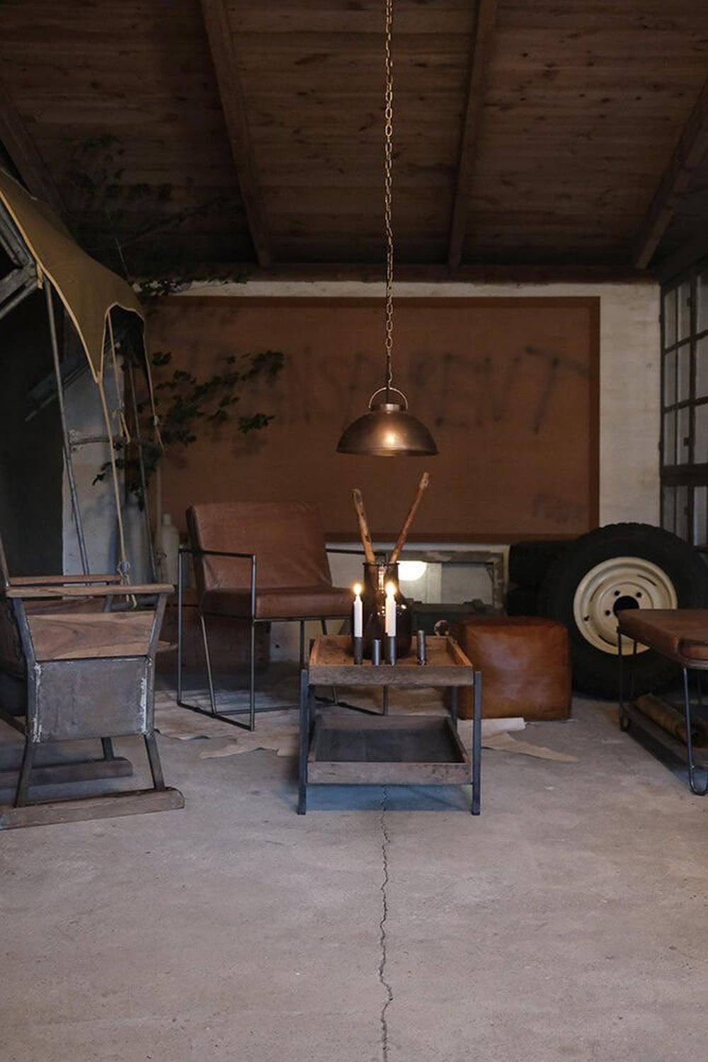 Ledersessel Moore-Ledersessel-Trademark Living-le canapé