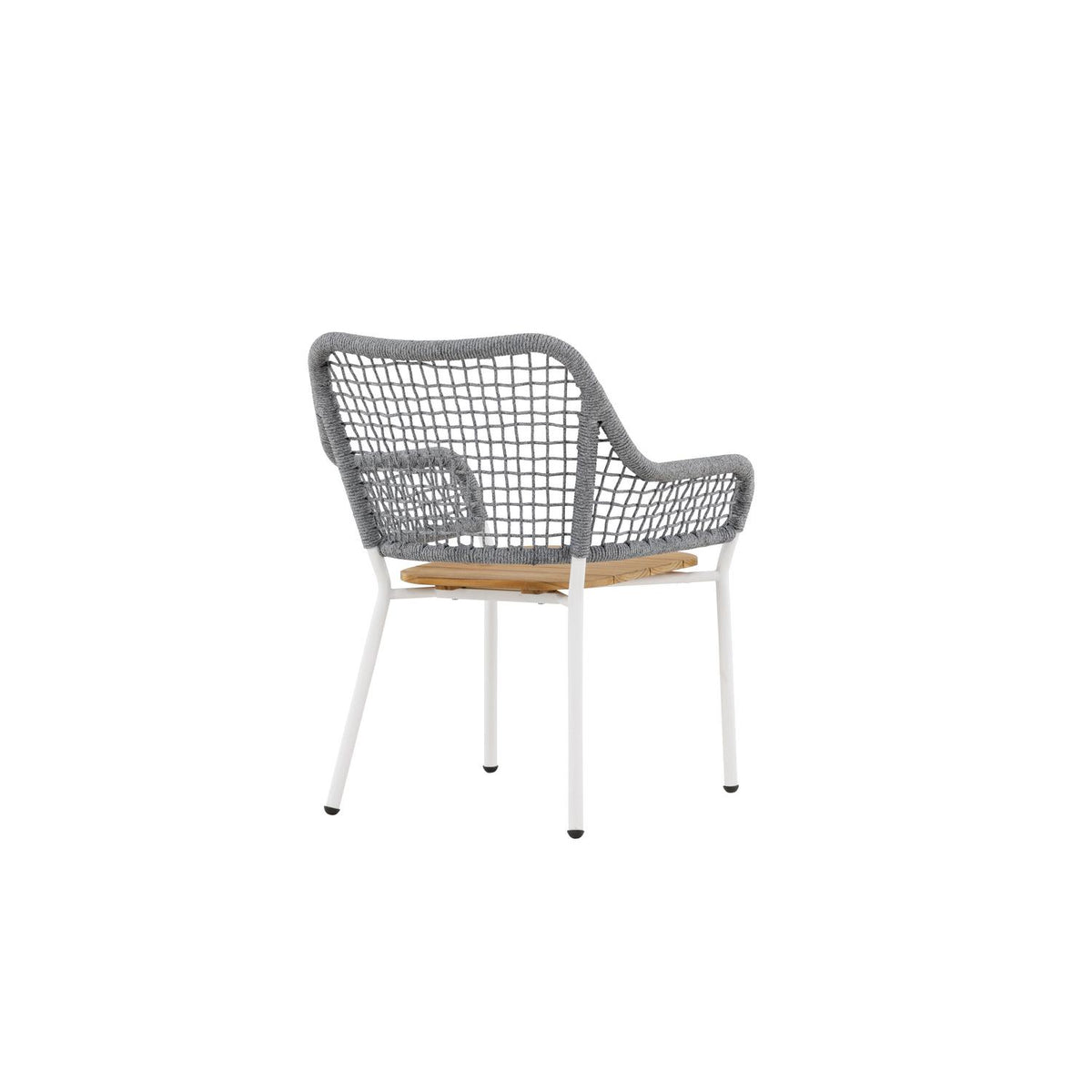 Loungesessel Amora aus Teakholz - Grau-Outdoor Sessel-Venture Home-le canapé