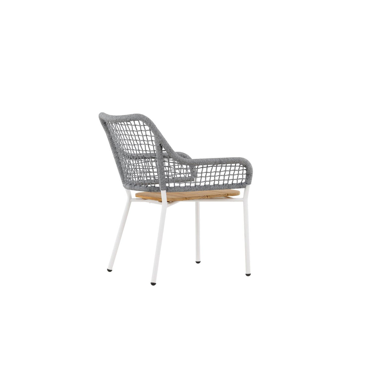 Loungesessel Amora aus Teakholz - Grau-Outdoor Sessel-Venture Home-le canapé