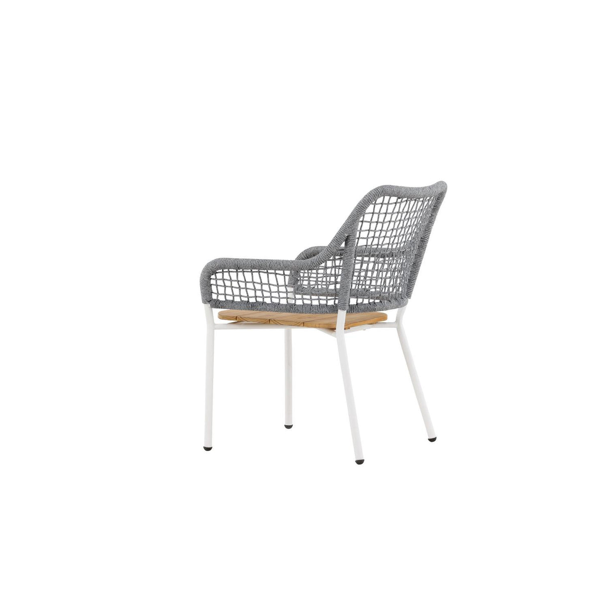 Loungesessel Amora aus Teakholz - Grau-Outdoor Sessel-Venture Home-le canapé