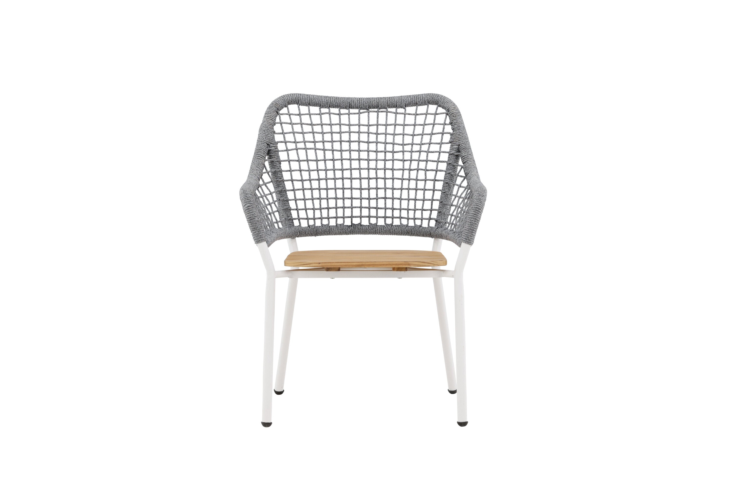 Loungesessel Amora aus Teakholz - Grau-Outdoor Sessel-Venture Home-le canapé