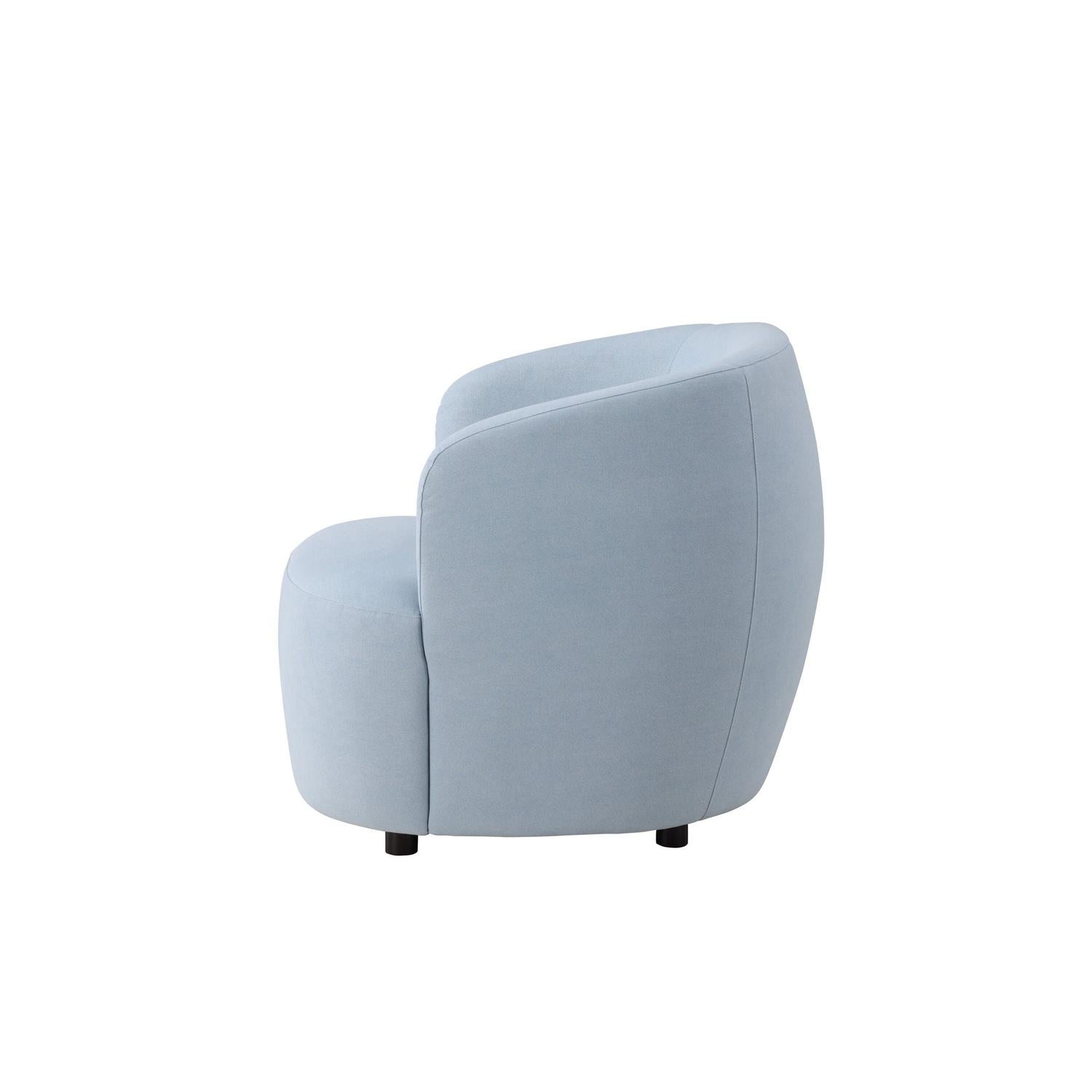 Loungesessel Bobbo - Babyblau-Loungesessel-Venture Home-le canapé