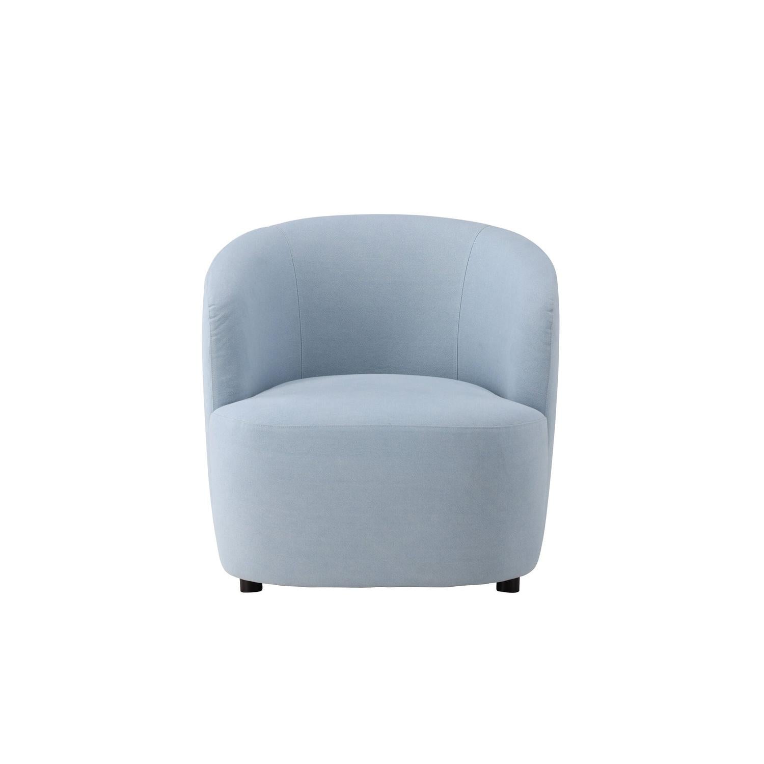 Loungesessel Bobbo - Babyblau-Loungesessel-Venture Home-le canapé
