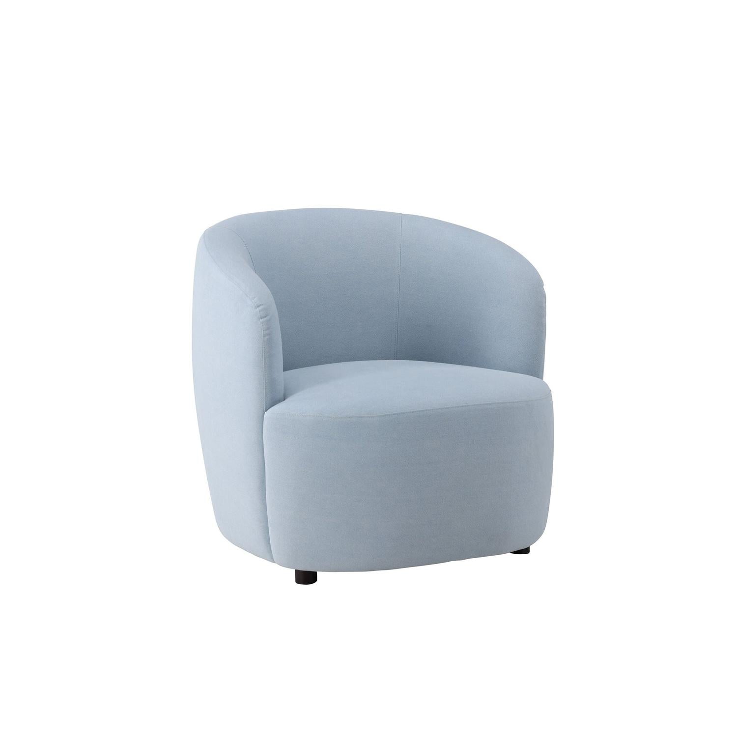 Loungesessel Bobbo - Babyblau-Loungesessel-Venture Home-le canapé