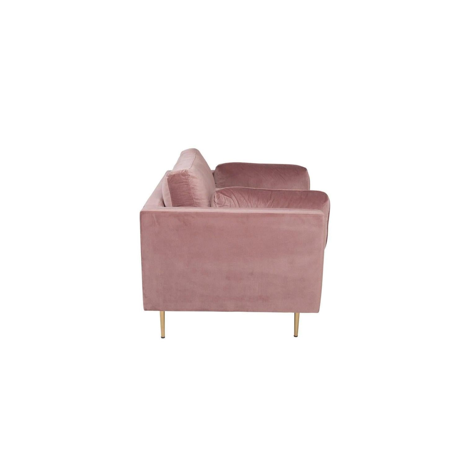Sessel Boom aus Samt - AltrosaSessel