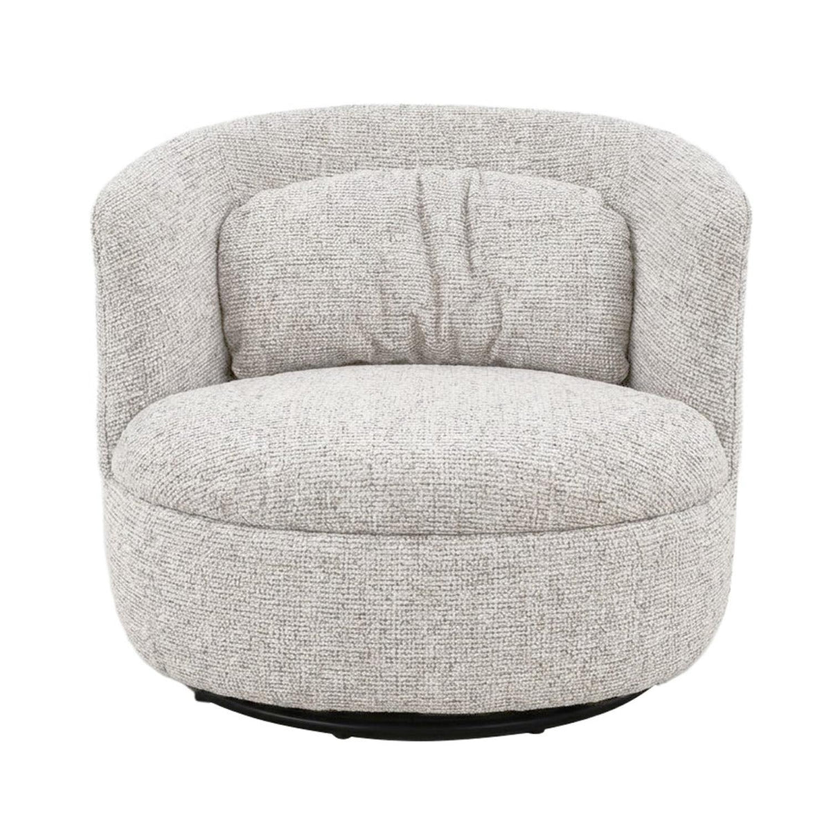 Loungesessel Britt drehbar - Beige-Loungesessel-Livingfurn-le canapé