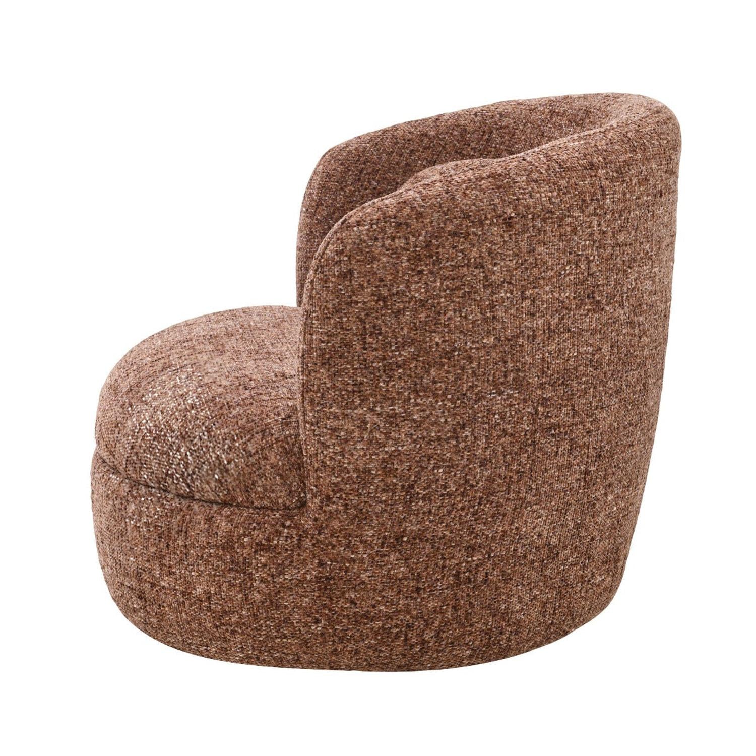Loungesessel Britt drehbar - Bordeaux-Loungesessel-Livingfurn-le canapé