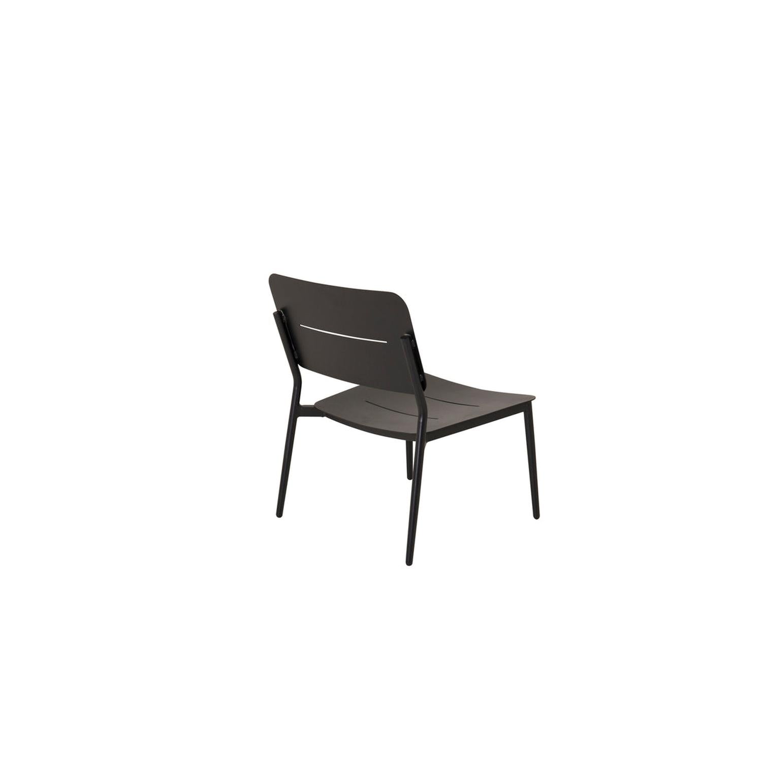 Loungesessel Lina aus Metall - Schwarz-Loungesessel-Venture Home-le canapé