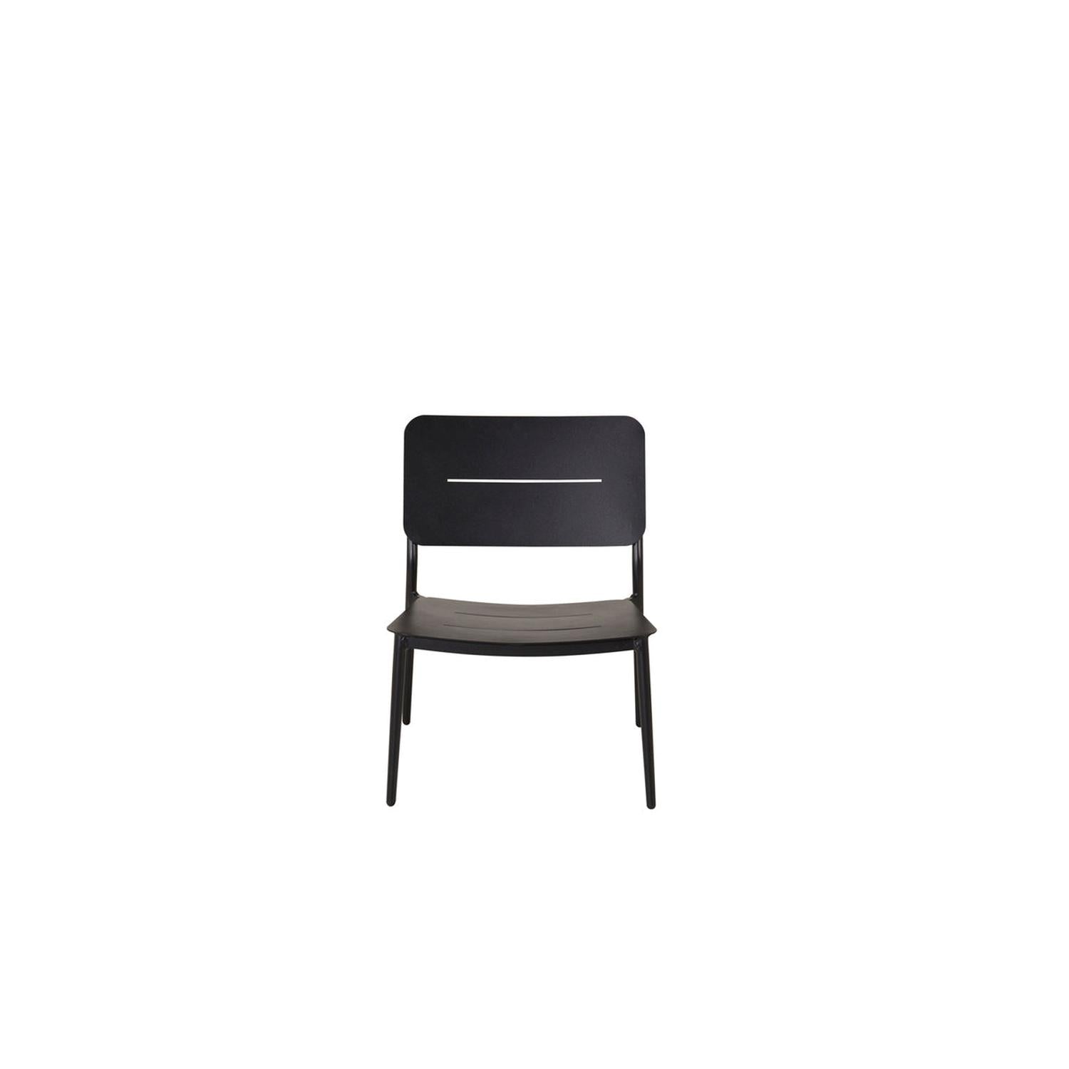 Loungesessel Lina aus Metall - Schwarz-Loungesessel-Venture Home-le canapé