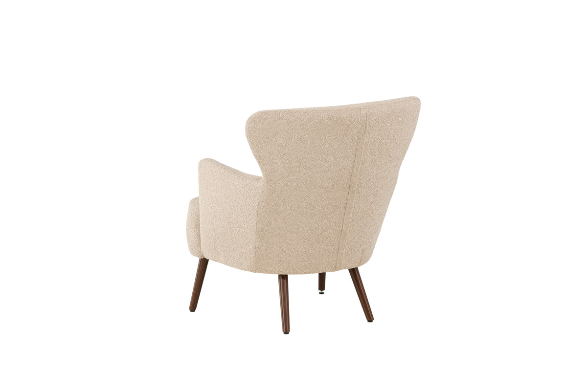 Loungesessel Lincoln mit Armlehnen - Beige-Loungesessel-Venture Home-le canapé