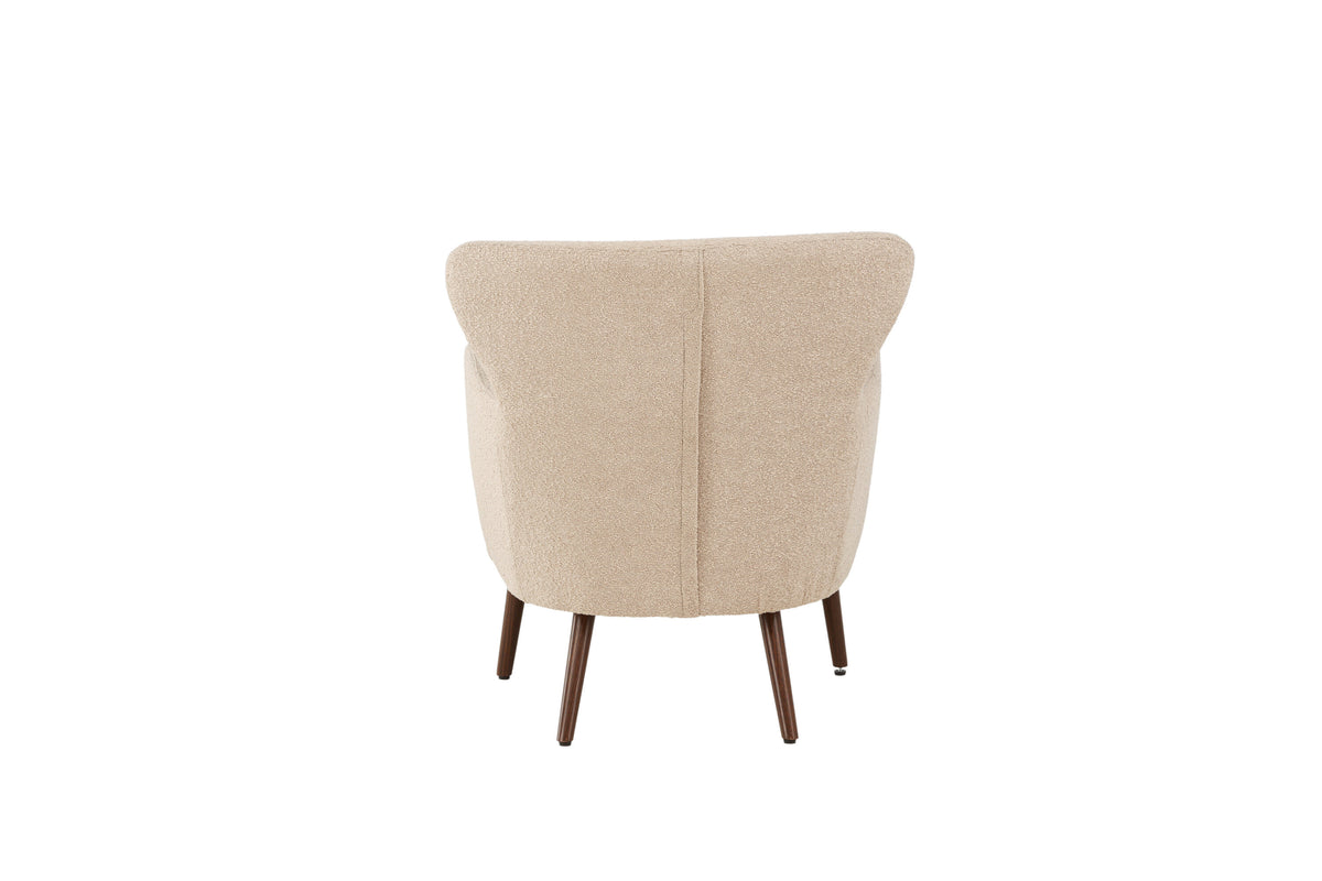 Loungesessel Lincoln mit Armlehnen - Beige-Loungesessel-Venture Home-le canapé