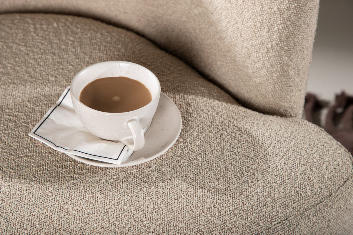 Loungesessel Lincoln mit Armlehnen - Beige-Loungesessel-Venture Home-le canapé