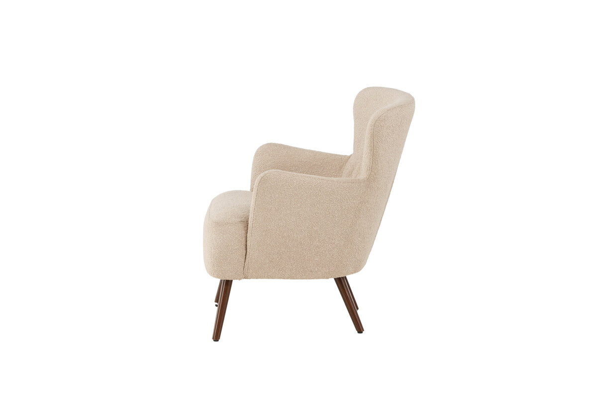 Loungesessel Lincoln mit Armlehnen - Beige-Loungesessel-Venture Home-le canapé