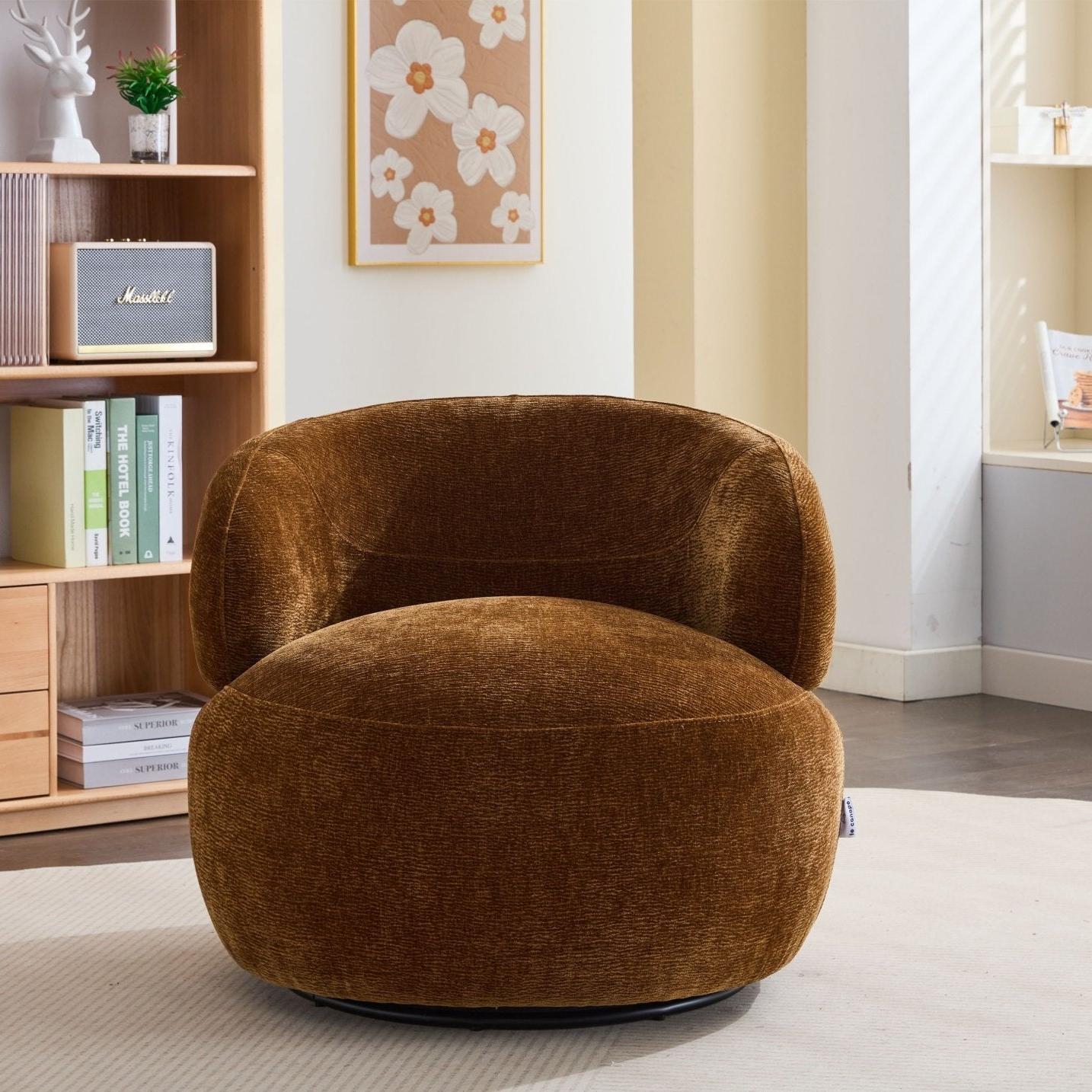 Loungesessel Max drehbar - BronzeLoungesessel