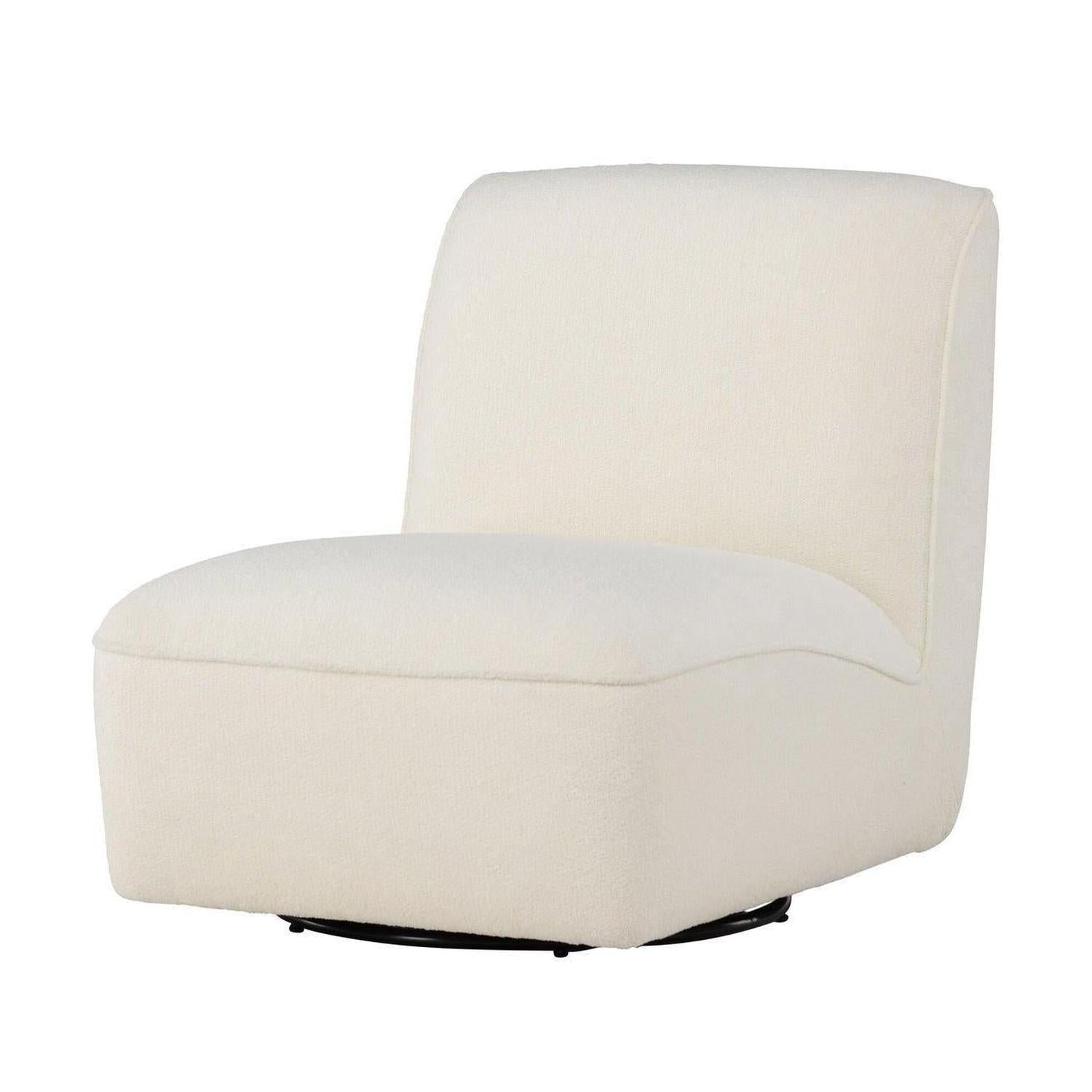 Loungesessel My aus Teddy Bouclé drehbar - Weiß-Loungesessel-Venture Home-le canapé