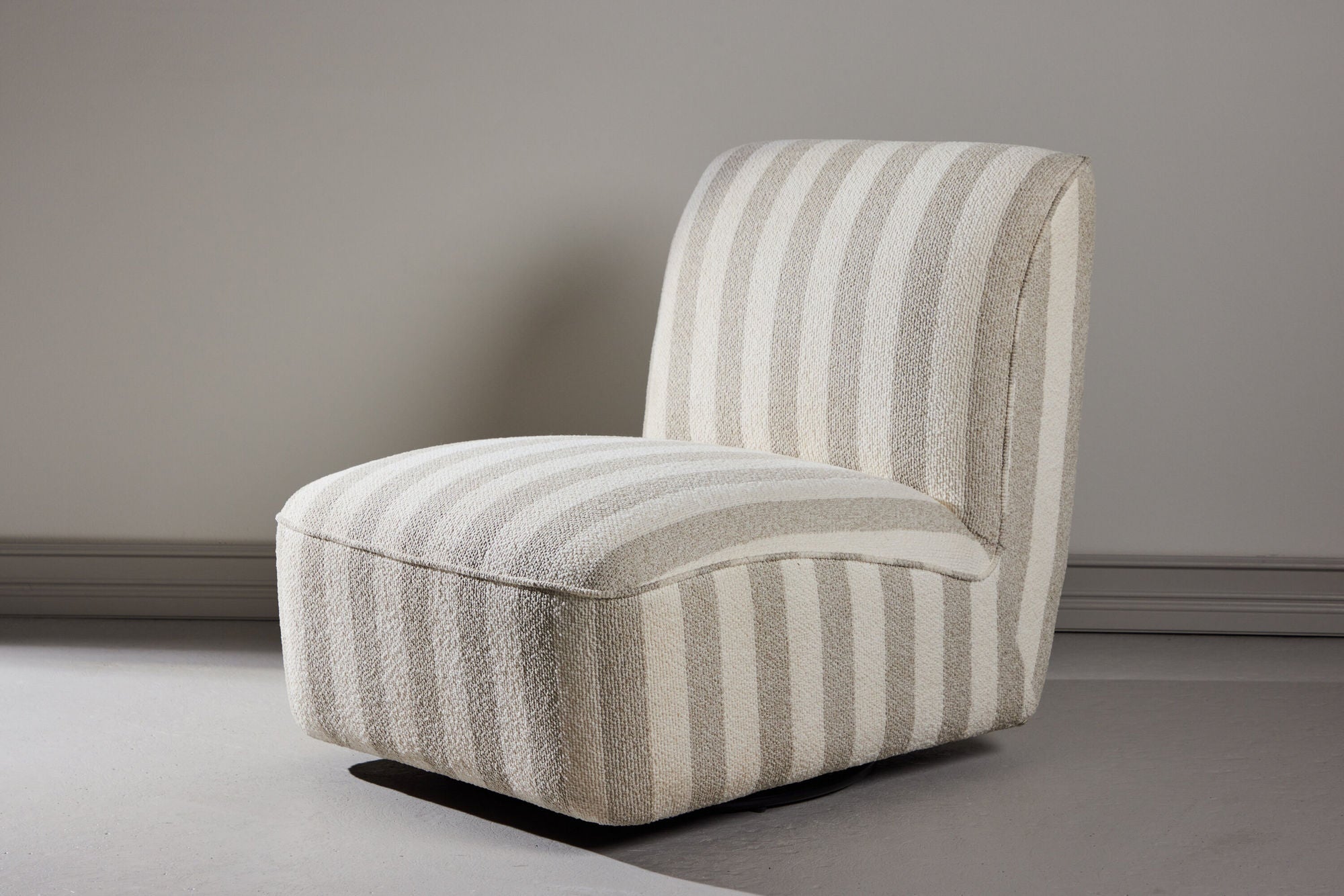 Loungesessel My drehbar - Weiß/Beige-Loungesessel-Venture Home-le canapé