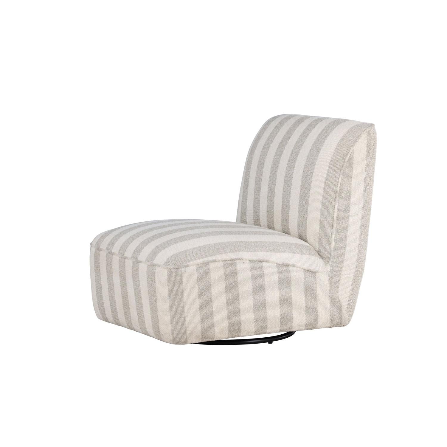 Loungesessel My drehbar - Weiß/Beige-Loungesessel-Venture Home-le canapé