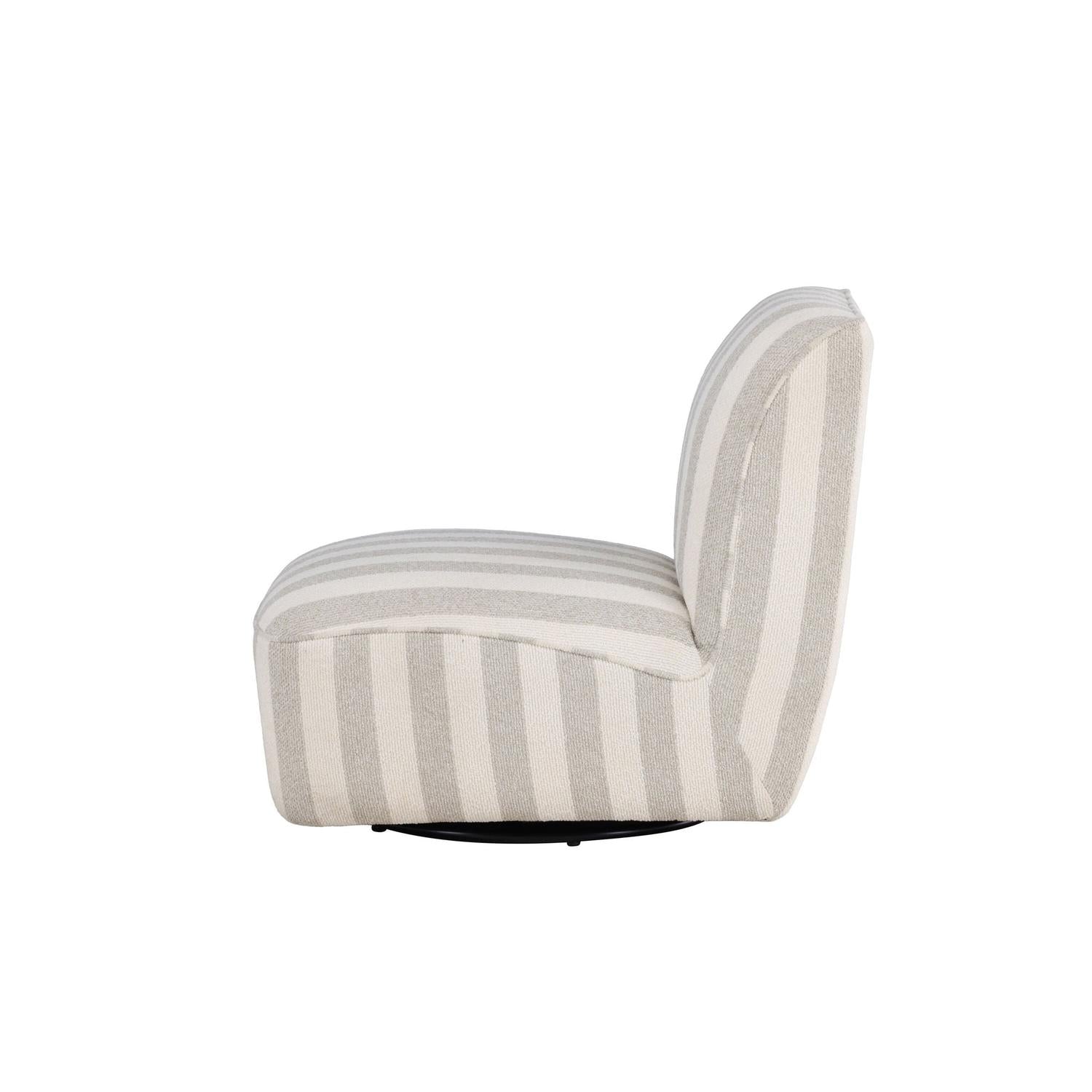 Loungesessel My drehbar - Weiß/Beige-Loungesessel-Venture Home-le canapé