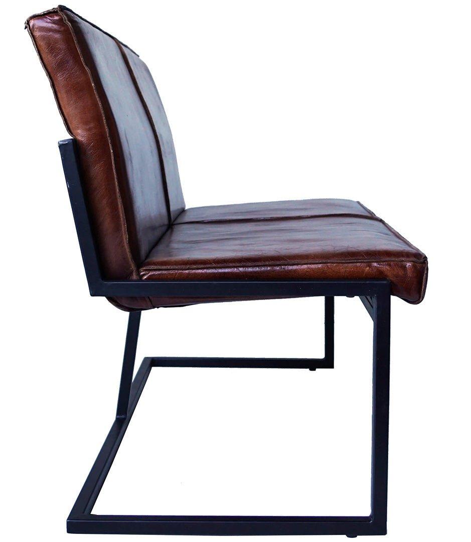 Loungesofa Helen aus Leder - Braun5740002223995Bänke