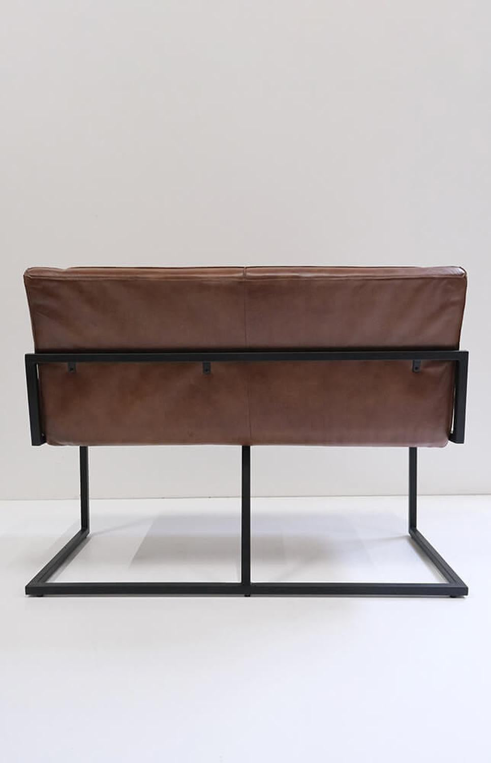 Loungesofa Judi aus Büffelleder-Bänke-Trademark Living-le canapé